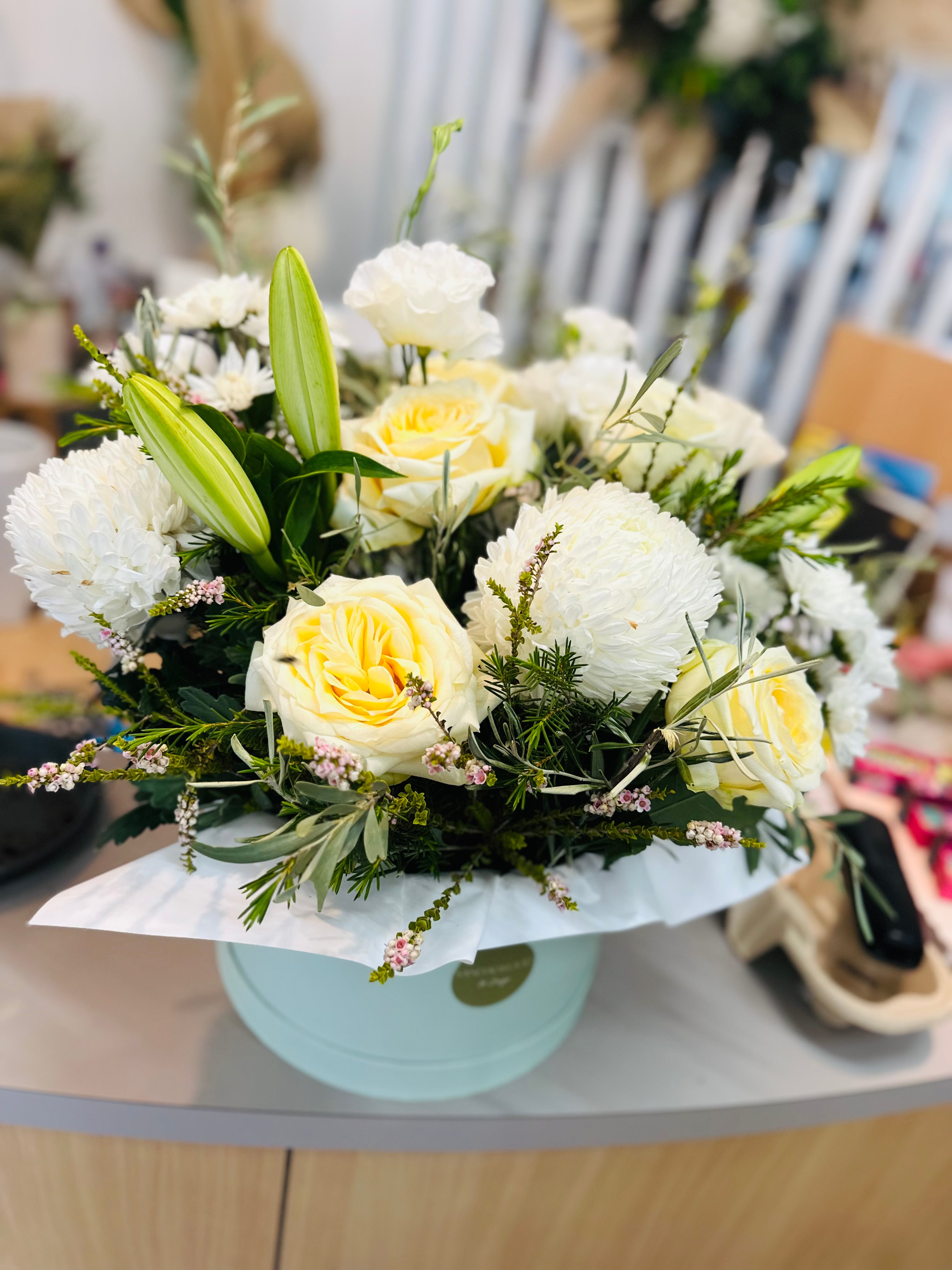 BEST Mum EVER - Box Arrangement- Florist Choice