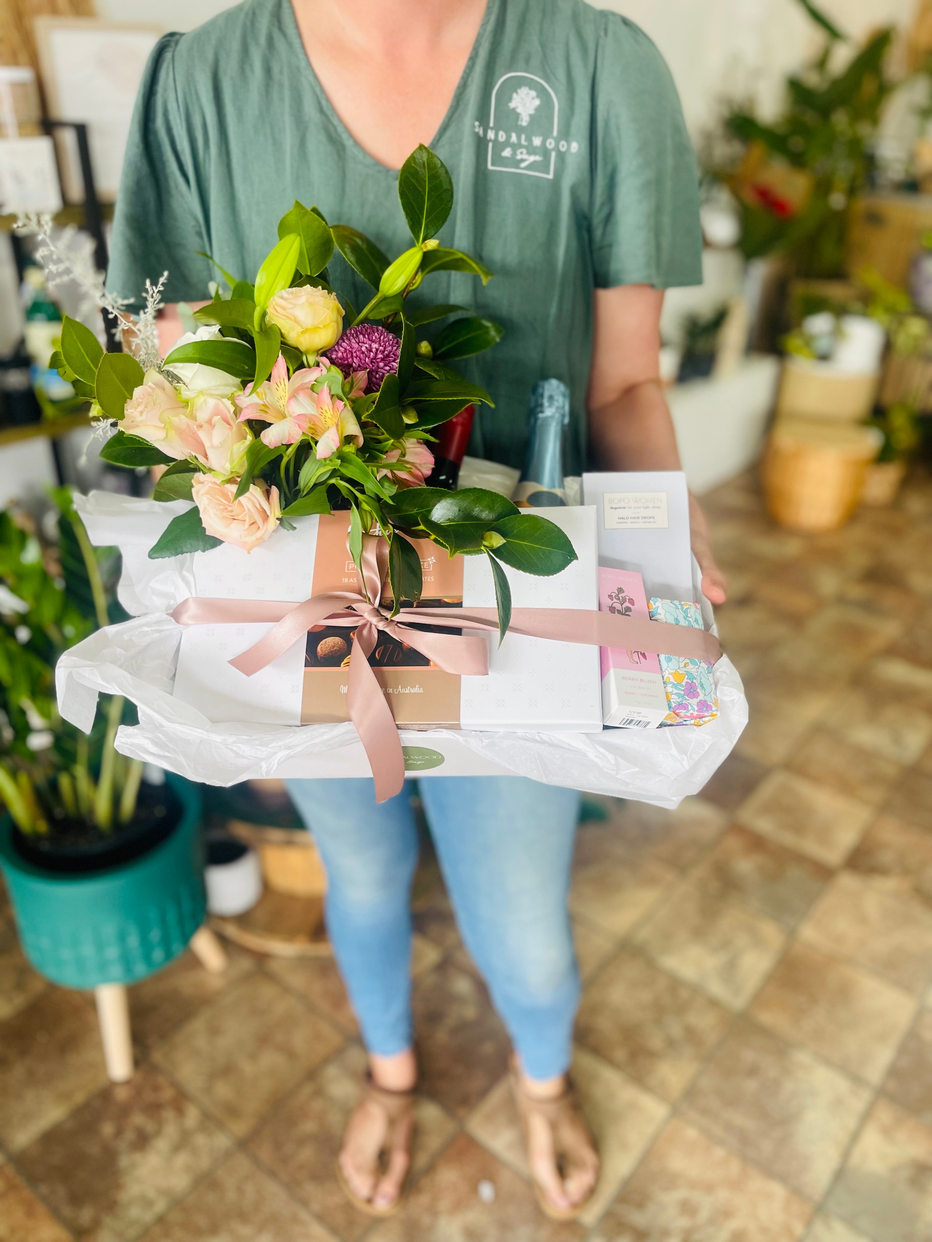 Flower Hamper - Florist choice