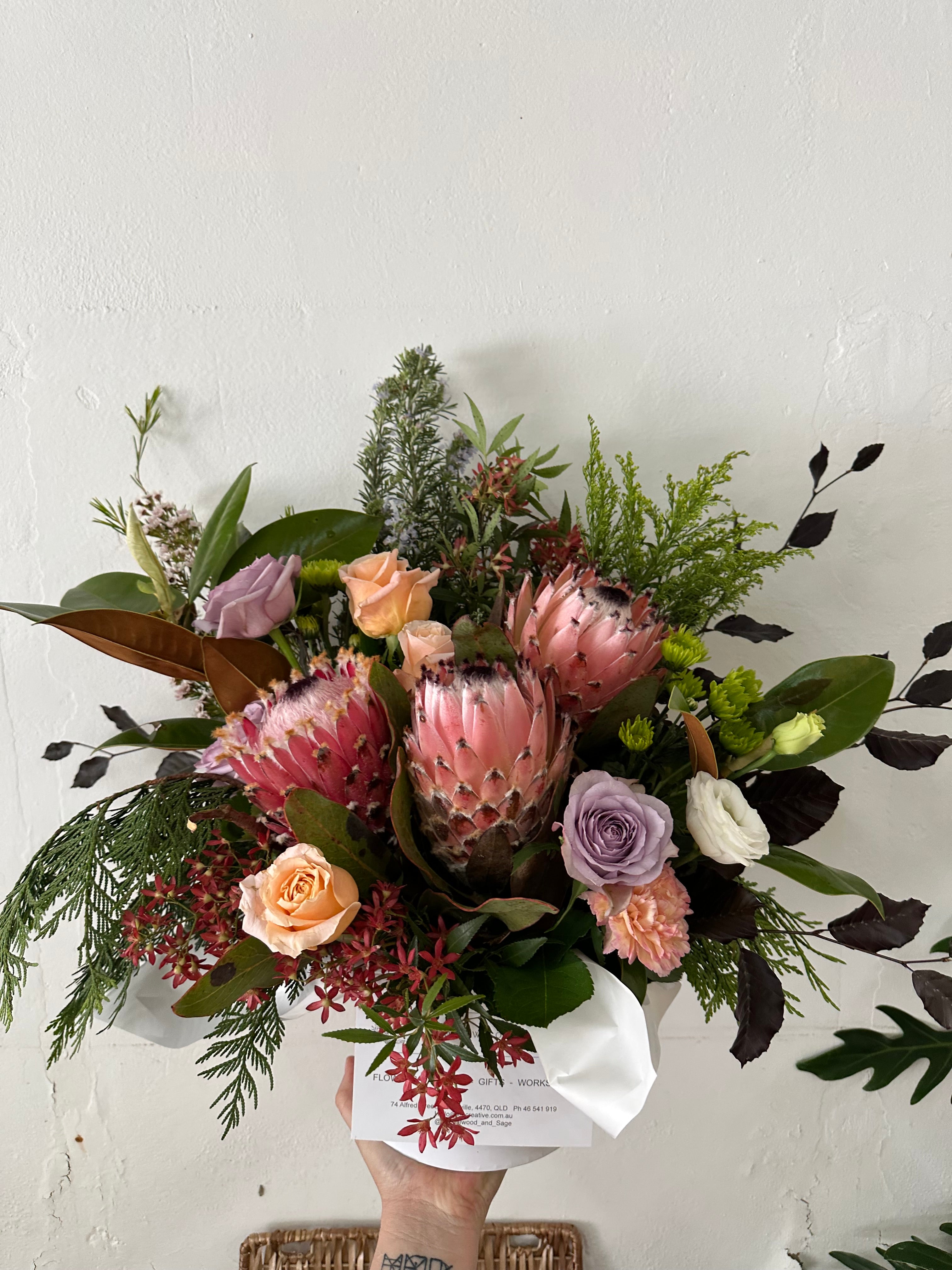 Be My Valentine - Box Arrangement- Florist Choice