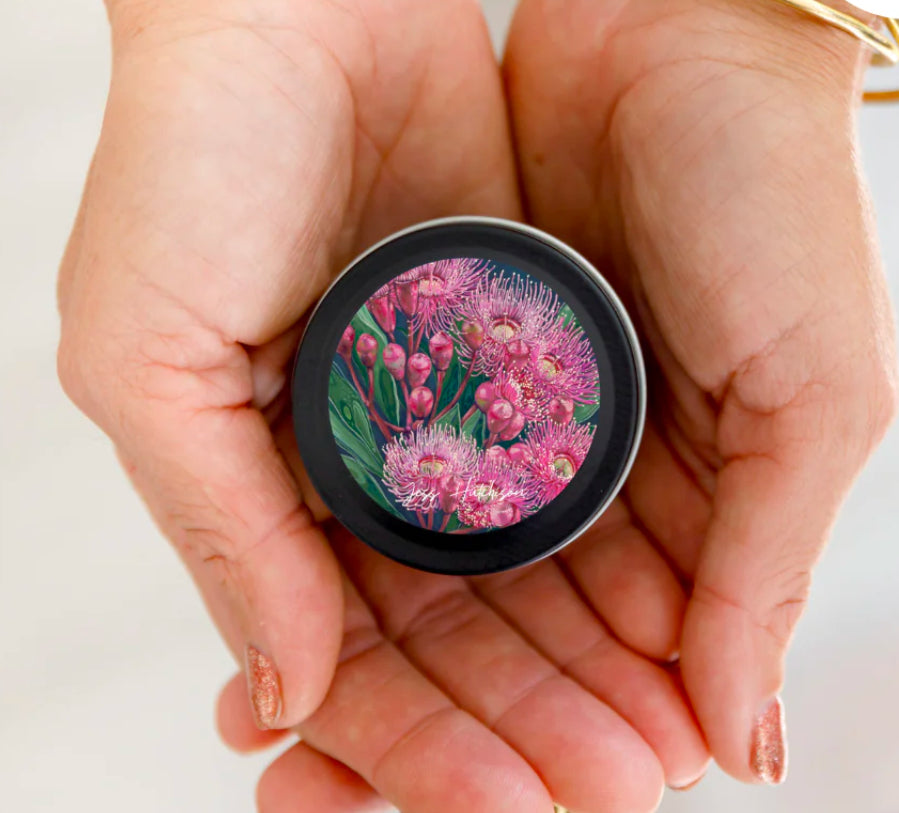 Australian artist soy candle mini tin | | 15+hrs - Lucky Dip